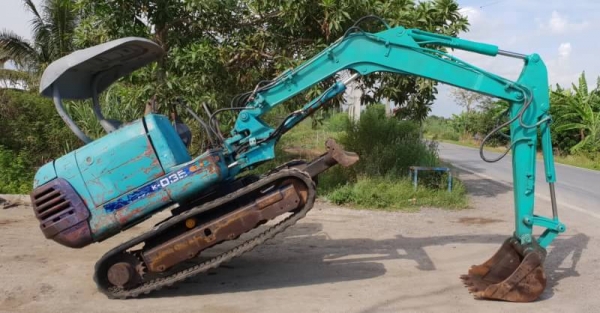 ขายด่วนรถแบคโฮคูโบต้าK35คอลโทลสั้นน้ำมันปั้มนี้วติดลายหัวกะแทกดีเทียบเท่าPC35รถนอกสถาพดีพร้อมใช้เพิ่งนำเข้ามายังไม่เคยใช้งานในไทยเลย