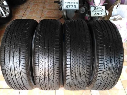 ล้อแม็ก New Honda CRV G5 ขอบ 18 พร้อมยาง Yokohama Geolandar SUV 235 60 18 ผลิตปี 2016 ทั้งชึด 24900.