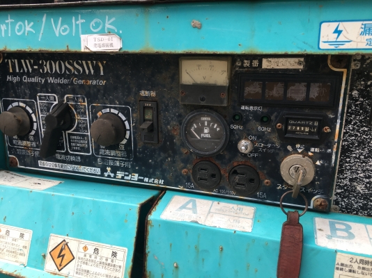 ขายเครื่องเชื่อมdenyo TLW 300 SSWY เก่าญี่ปุ่น