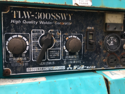 ขายเครื่องเชื่อมdenyo TLW 300 SSWY เก่าญี่ปุ่น