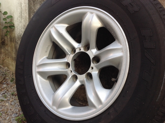 ล้อเล็บเหยี่ยว ขอบ16  ล้ออะไหล่ติดรถอีซูซุ ลายเล็บเหยี่ยว