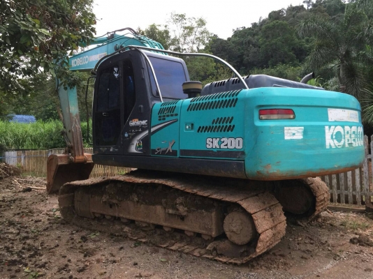 ขายรถแบคโฮ KOBELCO SK200-8 YN12 SUPER X ไมล์ 12500 ชั่วโมง เอกสารชุดจดทะเบียน ราคา 1800000