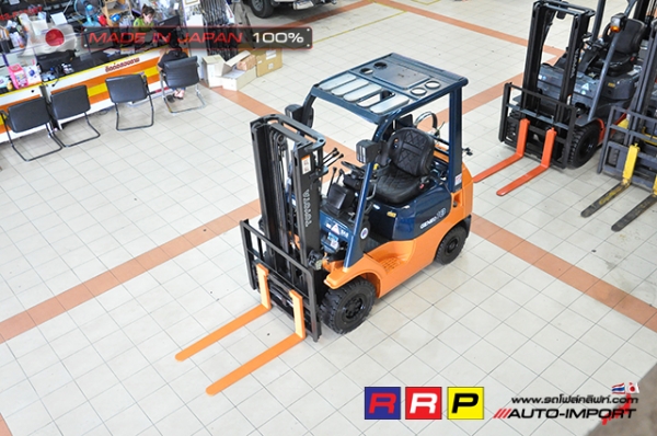 ขายรถโฟล์คลิฟท์มือสอง TOYOTA รุ่น 7FG18-12045 นำเข้าจากประเทศญี่ปุ่น 100\% ไม่เคยใช้งานในไทย ขายรถโฟล์คลิฟท์มือสอง TOYOTA รุ่น 7FG18-12045 นำเข้าจากประเทศญี่ปุ่น 100\% ไม่เคยใช้งานในไทย