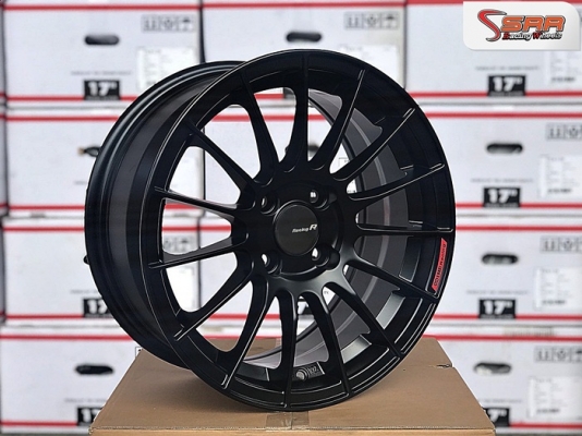 ล้อแม็กซ์ RS05RR ขอบ15 นิ้ว 4H100 BK/MATT (ดำด้าน)