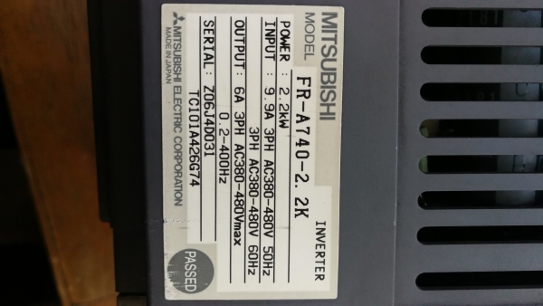 ขายอินเวอร์เตอร์ปรับรอบมอเตอร์ไฟเข้า380vออก3เฟสขนาด3แรง รุ่น A700 สนใจทักมาได้นะครับ ID. rang.559 ขายอินเวอร์เตอร์ปรับรอบมอเตอร์ไฟเข้า380vออก3เฟสขนาด3แรง รุ่น A700 สนใจทักมาได้นะครับ ID. rang.559