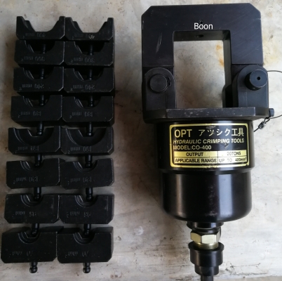 ชุดย้ำสายไฟไฮรดรอลิค OPT CO-400