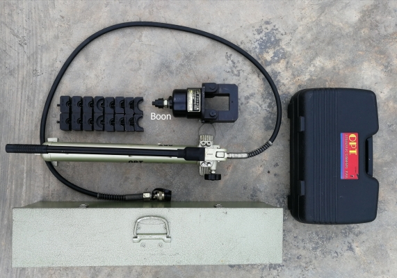 ชุดย้ำสายไฟไฮรดรอลิค OPT CO-400