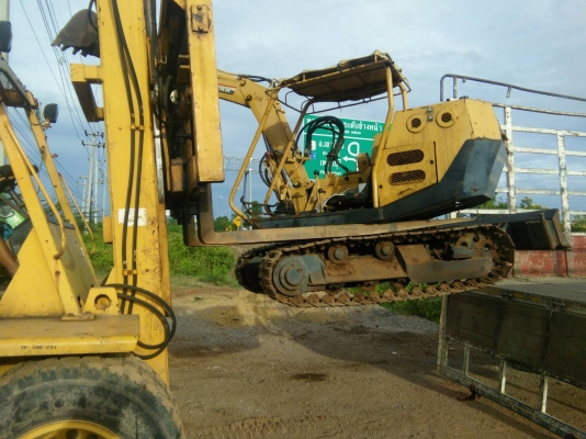 ส่งรถขุด แบ็คโฮ ดีเชล สูบเดียว YANMAR ประหยัดน้ำมันสุดๆ ไปชัยภูมิ ขอบคุณครับ