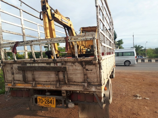 ส่งรถขุด แบ็คโฮ ดีเชล สูบเดียว YANMAR ประหยัดน้ำมันสุดๆ ไปชัยภูมิ ขอบคุณครับ