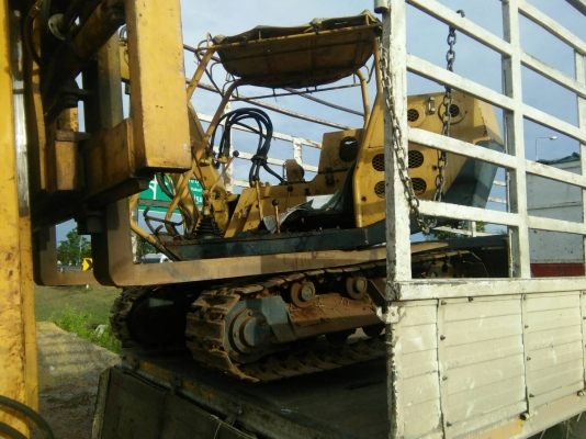 ส่งรถขุด แบ็คโฮ ดีเชล สูบเดียว YANMAR ประหยัดน้ำมันสุดๆ ไปชัยภูมิ ขอบคุณครับ