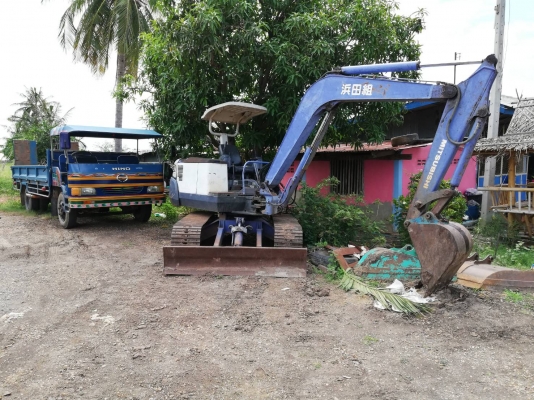 ขายรถแมคโฺฮ MM45B สภาพสวยใช้งานดี ขายเพราะไม่มีคนขับ