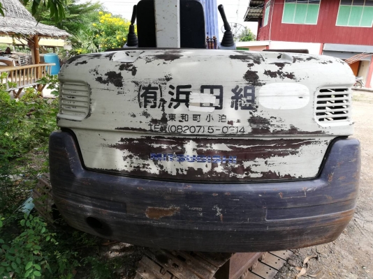 ขายรถแมคโฺฮ MM45B สภาพสวยใช้งานดี ขายเพราะไม่มีคนขับ