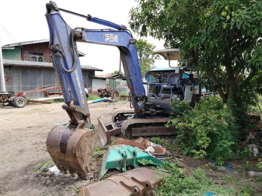 ขายรถแมคโฺฮ MM45B สภาพสวยใช้งานดี ขายเพราะไม่มีคนขับ