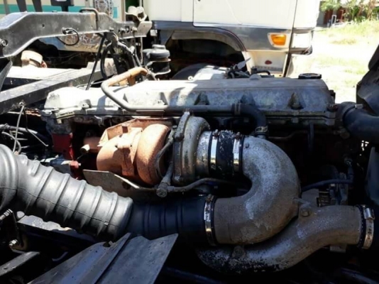ขาย 1,190,000 รถสิบล้อดั๊ม HINO MEGA FM1JNRD-JO8C 260 แรง 2 เพลา ปี 47 หัวบางยางดี เครื่องดี ครัชซีส