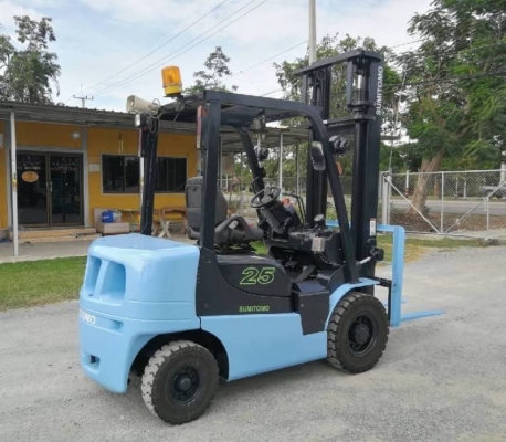 ขาย รถโฟคลิฟท์ SUMITOMO 2.5ตัน ดีเซล เสา 4เมตร นำเข้าจากญี่ปุ่น โทร.090-986-2521 อ๊อบ