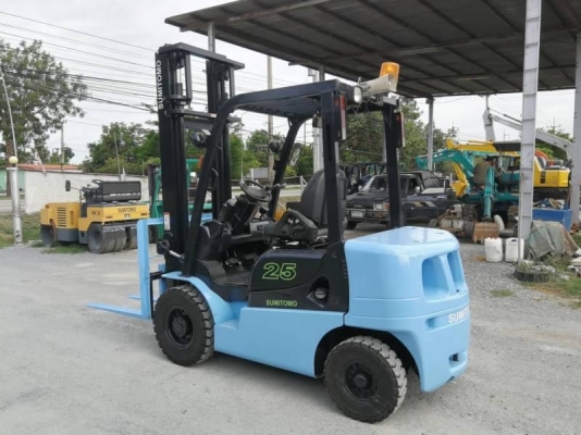 ขาย รถโฟคลิฟท์ SUMITOMO 2.5ตัน ดีเซล เสา 4เมตร นำเข้าจากญี่ปุ่น โทร.090-986-2521 อ๊อบ