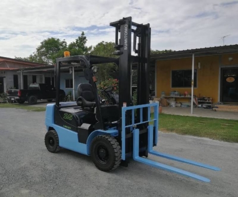 ขาย รถโฟคลิฟท์ SUMITOMO 2.5ตัน ดีเซล เสา 4เมตร นำเข้าจากญี่ปุ่น โทร.090-986-2521 อ๊อบ