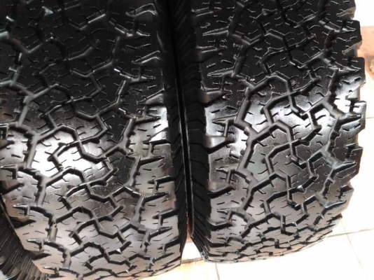 ยาง\% คัดสภาพ BF Goodrich All -Terrain T/A ko 8PR 265 70 16 ผลิตปี 13 ยางสวย ขายถูก 4 เส้น 11900.- *