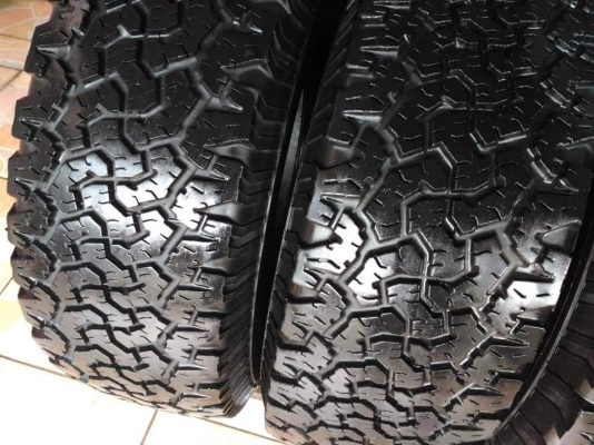 ยาง\% คัดสภาพ BF Goodrich All -Terrain T/A ko 8PR 265 70 16 ผลิตปี 13 ยางสวย ขายถูก 4 เส้น 11900.- *