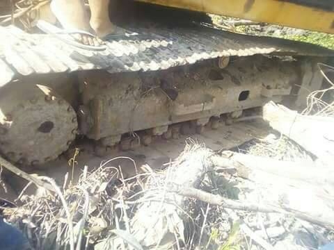 ขายรถแบคโฮ CAT E120B เอกสารอินวอย ราคา 520000