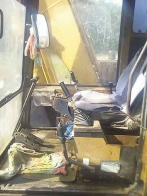 ขายรถแบคโฮ CAT E120B เอกสารอินวอย ราคา 520000