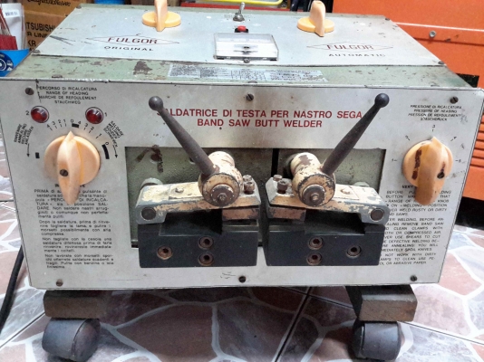 เครื่องเชื่อมต่อใบเลื่อยสายพาน FULGOR VC4