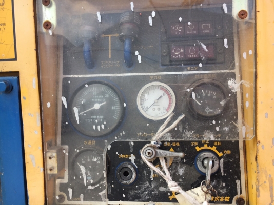 DENYO DPS-180SS2 (มีล้อ): 180CFM 7บาร์ เครื่องปั๊มลม นำเข้าจากญี่ปุ่น โทร. 080-6565422 (หนิง)