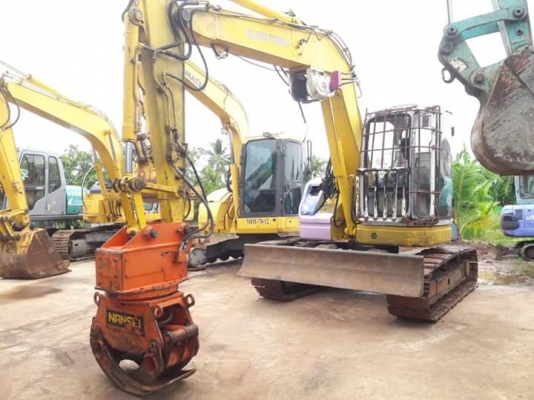 มาใหม่จ้า..SUMITOMO  SH75  เก่านอกแท้...พร้อมปากคีบ..หมุนได้..360  รถสวย..สภาพดี  โทร 089-3818694  จ๊อย..