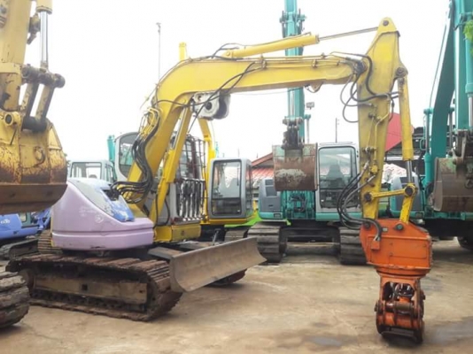 มาใหม่จ้า..SUMITOMO  SH75  เก่านอกแท้...พร้อมปากคีบ..หมุนได้..360  รถสวย..สภาพดี  โทร 089-3818694  จ๊อย..