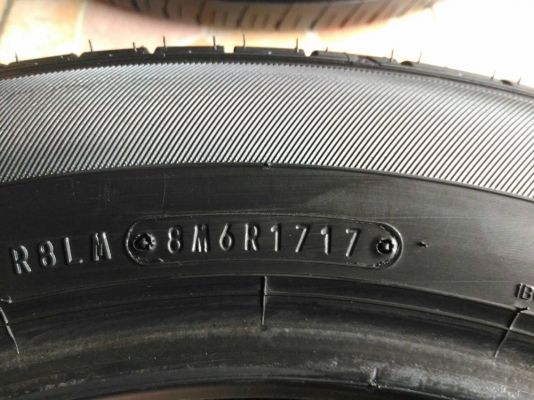 ยางคัดสภาพ Dunlop Enasave EC300+ 215 55 17 ผลิตปี 2017 ยางสวย มีรับประกันให้ทุกเส้น ขายถูก 4 เส้น 44
