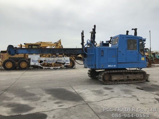 รถเจาะเสาเข็ม /  cement column ยี่ห้อ Nippon Sharyo รุ่น DHJ-10 ปี 1998 นำเข้าจากญี่ปุ่น