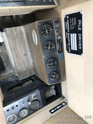 รถเจาะเสาเข็ม /  cement column ยี่ห้อ Nippon Sharyo รุ่น DHJ-10 ปี 1998 นำเข้าจากญี่ปุ่น