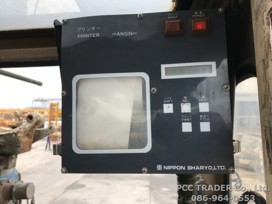 รถเจาะเสาเข็ม /  cement column ยี่ห้อ Nippon Sharyo รุ่น DHJ-10 ปี 1998 นำเข้าจากญี่ปุ่น