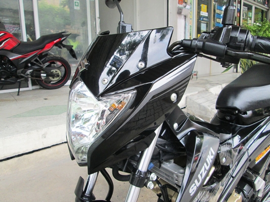 (โอนฟรี) ขาย Suzukl Raider 150 ปี 2017 ไมล์แท้ 3612 กม รถสวยสภาพเดิมๆ