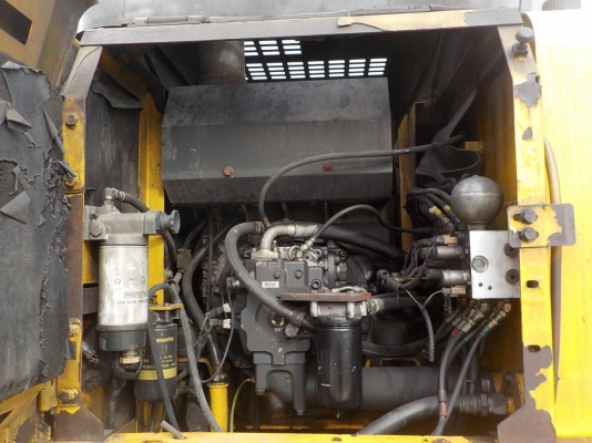 Komatsu PW140-7 ปี2007 รถขุดล้อยาง นำเข้าจากญี่ปุ่น โทร. 080-6565422 (หนิง)