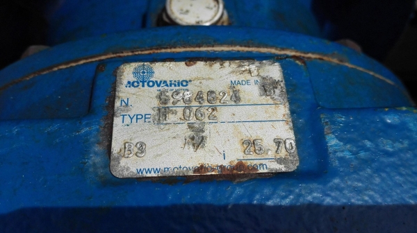 มอเตอร์เกียร์อิตาลี่ MOTOVARIO ITALY 3 HP 1:15 / 5 HP 1:25