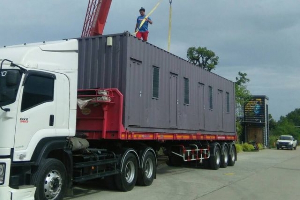 ขายตู้คอนเทรนเนอร์ 4 ห้องนอน ยาว 12 เมตร สูงพิเศษ 2.90 เมตร