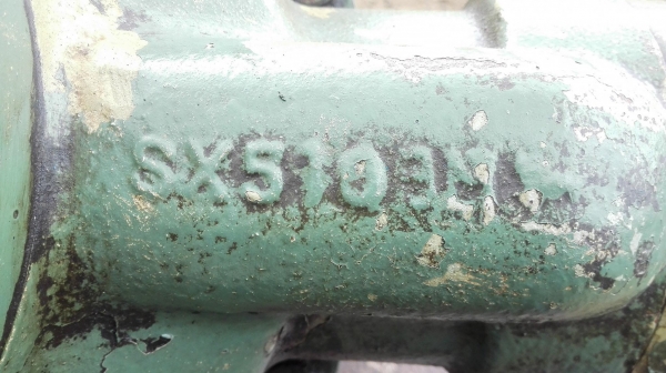 ปั้มห้าดาวญี่ปุ่น KAWASAKI STAFFA MOTOR รุ่น SX 510 BM เบอร์ 10