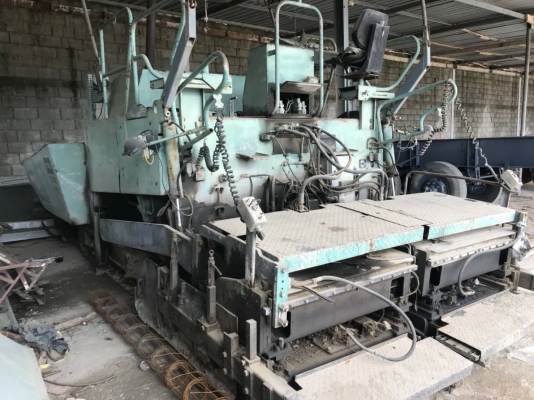 รถปูยาง VOGELE SUPPER1600 พร้อมใช้งาน รถปูยาง VOGELE SUPPER1600 พร้อมใช้งาน