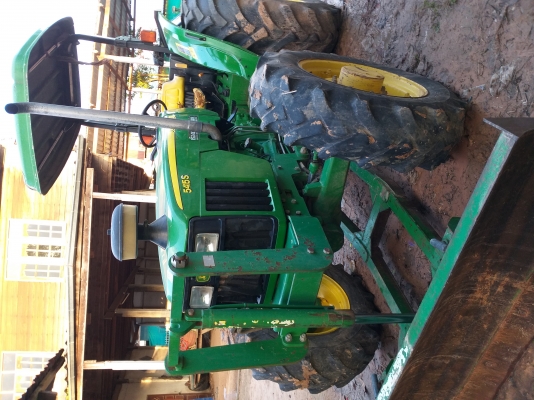 ขายรถไถจอนเดรีย 2 เพลาใหญ่ รถสวยสภาพดี พร้อมใบดัน และผาน 7 เล่มทะเบียนพร้อม