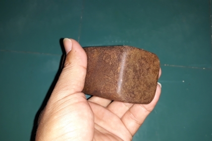 ขายหัวค้อนปอนงานเก่าขนาดใหญ่1250กรัมสวยดีหนักมากเหล็กดี ขายหัวค้อนปอนงานเก่าขนาดใหญ่1250กรัมสวยดีหนักมากเหล็กดี