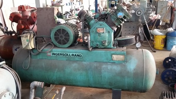 ปั้มลม Ingersoll Rand 7.5 hp. made in U.S.A. ราคา3 แรง ถูกสุดๆ