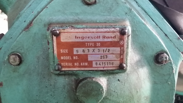 ปั้มลม Ingersoll Rand 7.5 hp. made in U.S.A. ราคา3 แรง ถูกสุดๆ