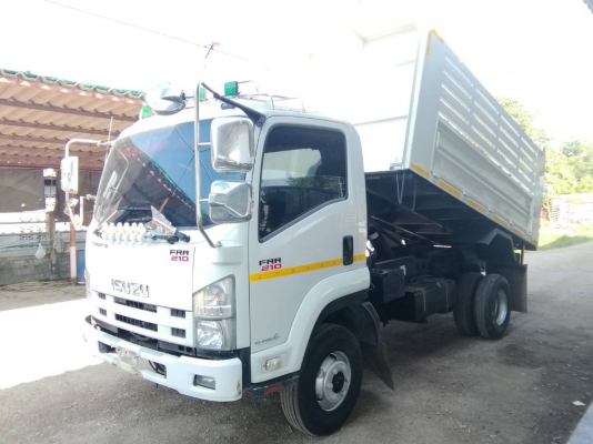 6 ล้อกลาง ดัมพ์ Euro.3 ISUZU FRR 210 แรงม้า *ยาว 4.00 ม.* รถสวยเดิม+สวยจริง * รถห้างแท้ * มีเล่มพร้อ