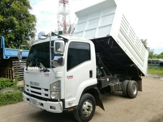 6 ล้อกลาง ดัมพ์ Euro.3 ISUZU FRR 210 แรงม้า *ยาว 4.00 ม.* รถสวยเดิม+สวยจริง * รถห้างแท้ * มีเล่มพร้อ