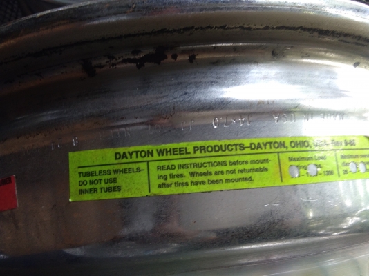 ล้อซี่ลวดขอบ14dayton USAแท้ๆครับ