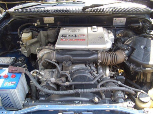 กระบะTOYOTA TIGER2500D4Dช่วงยาว พาวเวอร์ สวยๆหน้าหลังเดิม