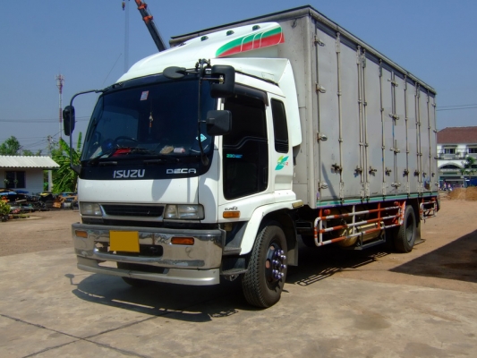 ขายรถหกล้อ ตู้ 10 บาน Isuzu Deca FTR32NR 195 แรงม้า ปี 2547