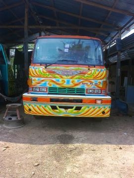 ขายรถเทลเลอร์ 10 ล้อ 1 เพลา  บรรทุกรถเกี่ย