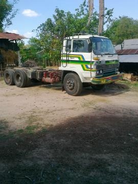 ขายรถเทลเลอร์ 10 ล้อ 1 เพลา  บรรทุกรถเกี่ย